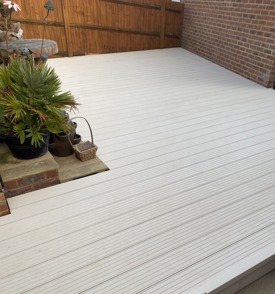 White Decking
